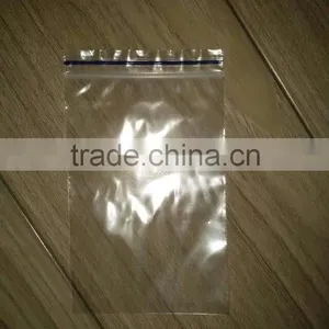 Hot Sale Transparent Hdpe Plastic Zipper Bag thumbnail-1