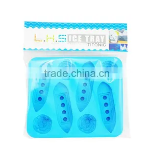 100% Food Grade Romantic Titanic Custom Silicone Ice Cube Tray thumbnail-5