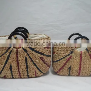 New Design Water Hyacinth Handbag thumbnail-1