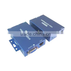50M RJ45 UTP VGA Extender 1x1 With Audio(0-300m) by Single Cat5e thumbnail-1