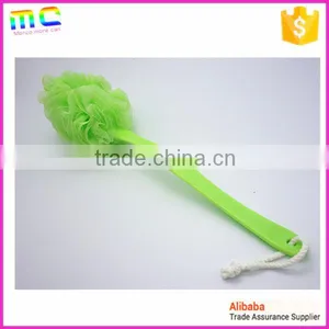 Colorful Plastic Long Hand Small Mesh Spa Back Bath Brush thumbnail-5