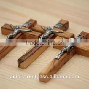 Olive Wood Small Orthodox Crucifixes thumbnail-3