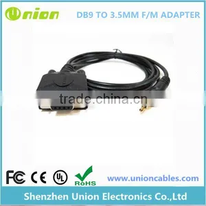 RS232 DB9-F TO 3.5MM SERIAL DATA CABLE FOR PROGRAMMING thumbnail-1