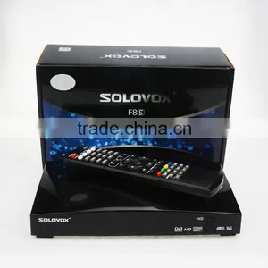2016 Original SOLOVOX F8S HD Digital Satellite Receiver S V8 HD Decoder Same As Sky-Box V8 thumbnail-1