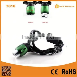 T816 High Power Led Headlamp Adjustable Zoom Focus Best Selling Led Headlamp thumbnail-1
