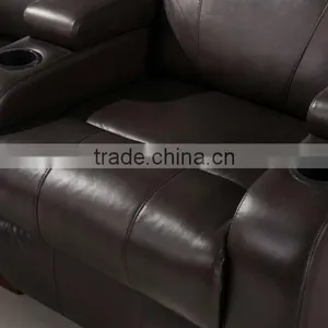 Classic French Style Bonded Leather Sectional Sofa Picture thumbnail-4