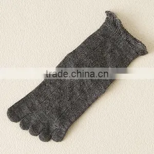 Hot Sale Japanese Design OEM School Lovely Girls Summer Thin Cotton Lace Toe Pilates Socks thumbnail-1