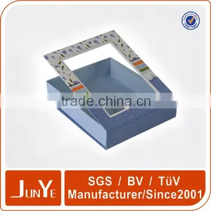 Company Name Printing Paper Gift Box With Transparent Window thumbnail-5