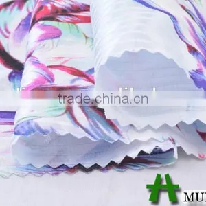 Shaoxing Mulinsen Woven New Design Print Stretch Satin Jacquard Fabric thumbnail-4