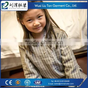 High Quality Cotton Linen Baby Pajama Set thumbnail-2