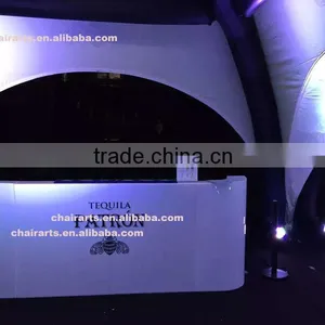 Acrylic Material Led Bar Table Counter Nightclub Bar Furniture thumbnail-4