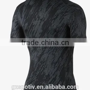 Custom Cheap Sublimated Spandex Compression Shirts for Men thumbnail-2