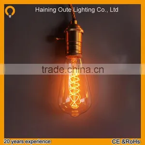 Online Shopping China Manufacturers Vintage Glass Pendant Lamp Edsion Bulb 110v thumbnail-1