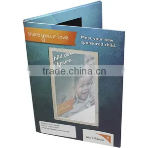 High Quality Usb Digital Video Player Greeting Cards With TFT LCD Screen for Business Invitation thumbnail-3