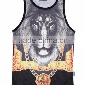 OEM & ODM Activewear Tank Tops, Stringer Tank Top&mens Tank Top& Fashion Basketball Vest thumbnail-2