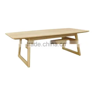 T015 Big Wooden Dining Table thumbnail-4