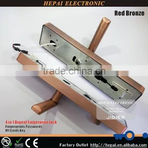 Security Metal Digital Keyless Intelligent Touch Screen Smart Biometric Fingerprint Door Lock thumbnail-3