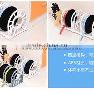 Four Layer Plastic Kitchen Pans Rack thumbnail-2