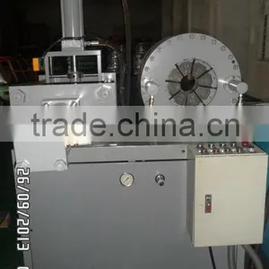 Hydraulic Rubber Hose Crimping Machine Exporter/Rubber Pipe Locking Machine Seller thumbnail-1