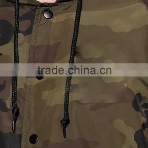 Coaches Jacket Hooded Windbreaker Jackets thumbnail-3