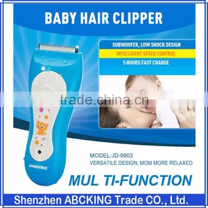 JINDING Electric Baby Kids Hair Clipper Ceramic Blade Rechargeable Shaver Trimmer Children Hair Cutting Machine thumbnail-1