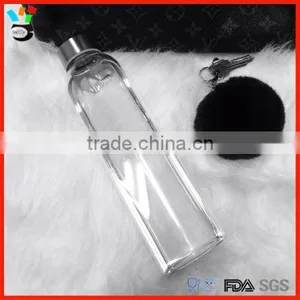 Wholesale Borosilicate Portable 500ml Glass Bottle for Beverages thumbnail-5