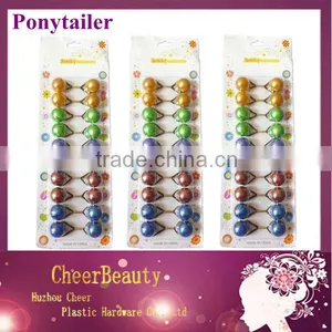 Ponytail Rubber Bands PT023/hair Bands Bulk /rubber Hook and Loop Elastic Bands thumbnail-1
