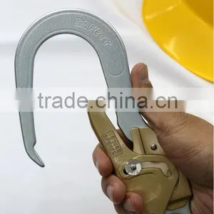 Silver&Gold Fall Arrestor Metal Safety Harness Forged Taiwan Rope Hook thumbnail-1