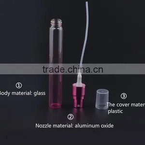 10 ml Color Rose Glass Bottle Regulation of Perfume Bottle thumbnail-1