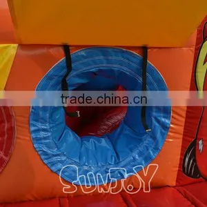Large Giant Big Amusement Park Joy Slide Obstacle Combo thumbnail-4