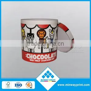 Custom Paper Circular Chocolate Box / Chocolate Packaging Box / Chocolate Box Manufacturer thumbnail-3