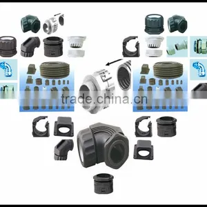RUIAO Hot Sale Corrugated and Insulated Conduit Flexible Hose Fittings thumbnail-1