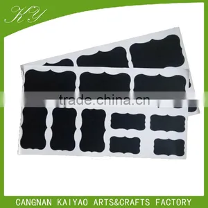 Custom Decal Sticker Paper Wholesale Chalk Board Label Sticker Blackboard Chalkboard Wall Sticker Chalkboard thumbnail-3