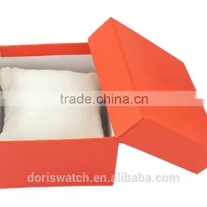 Hot Selling Small Red Watch Box for Promotional Gift Watch Oem Order Received Custom Logo thumbnail-1
