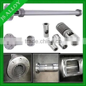 Single Screw Barrel With Cooling for HDPE Recycling Extruder thumbnail-1