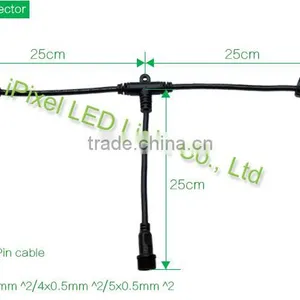 5Pin Waterproof 3 Channel Connector thumbnail-3