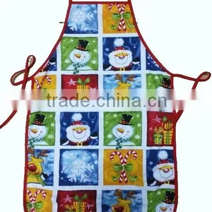 Christmas Print Kitchen Apron Set With Towel China Suppliers thumbnail-4