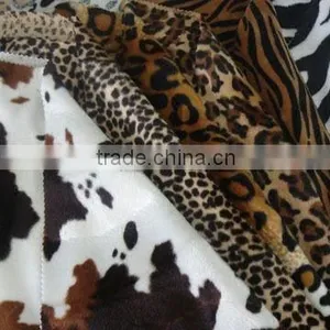 Warp Knitting Velboa Fabric- Printed thumbnail-1