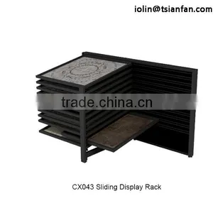 CX043 Metal Laminate Flooring Display Racks/ Reclining Type Rack thumbnail-1