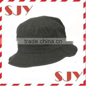 Custom Made Embroidery Dyed Bucket Hat thumbnail-3