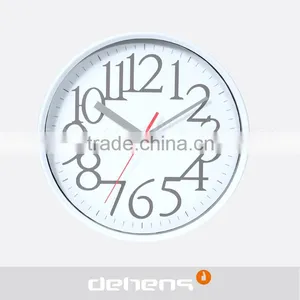 DEHENG Simple Design Plastic Wall Clock thumbnail-1