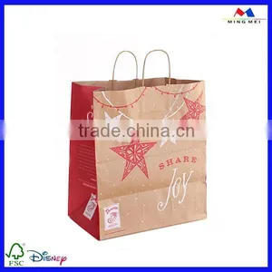 Christmas Paper Bag for Christmas Decorate , Christmas Gift Bag for Gift Packaging thumbnail-1