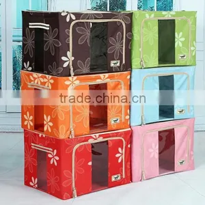2014 New Product Foldable Eco-friendly Oxford Cloth Storage Box thumbnail-1