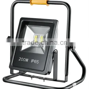 High Power 200w Portable Led Work Light With Stand thumbnail-1
