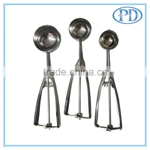 Stainless Steel Ice Cream Scoop Homemade Ice Cream Tool thumbnail-1