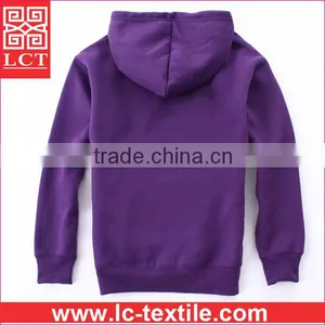 Supply 2015 Spring Popular 80%cotton/20%polyester Blend Breathable Hoodies Featuring Patch Pocket(LCTH0004) thumbnail-2