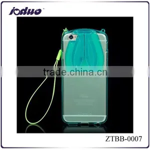 Wholesale Rabbit Ear Holder Phone Cases Tpu Phone Shell for Iphone 6 thumbnail-1