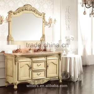Modern Style and Kitchen Cabinets Type Waterproof Bathroom Cabinet WTS234 thumbnail-6