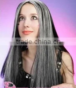 Wholesale Cheap Long Cosplay Colorful Synthetic Hair Wig, Party Wigs thumbnail-1
