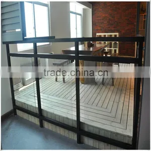 Iron Balcony Aluminium Glass Railings thumbnail-1